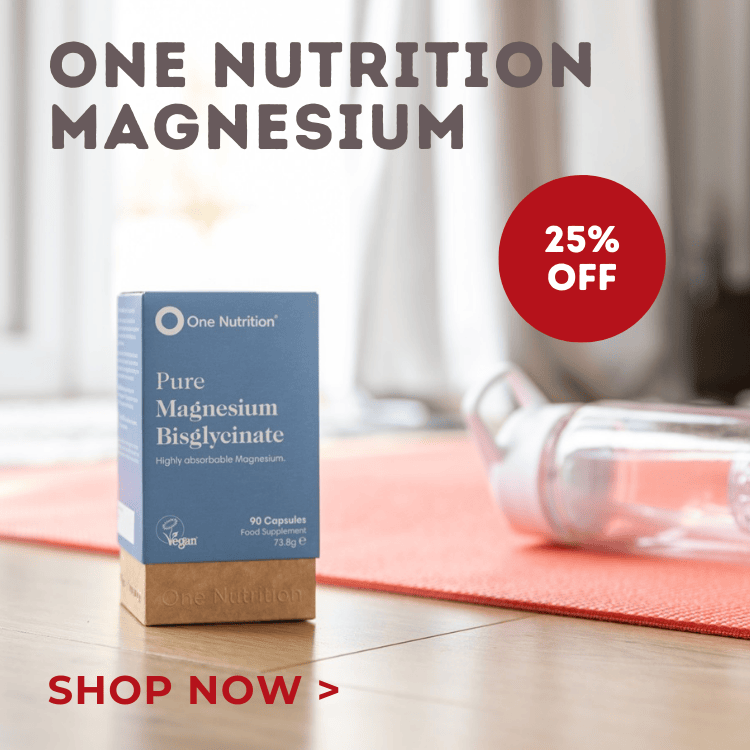One Nutrition Magnesium - 25% Off. Shop now.